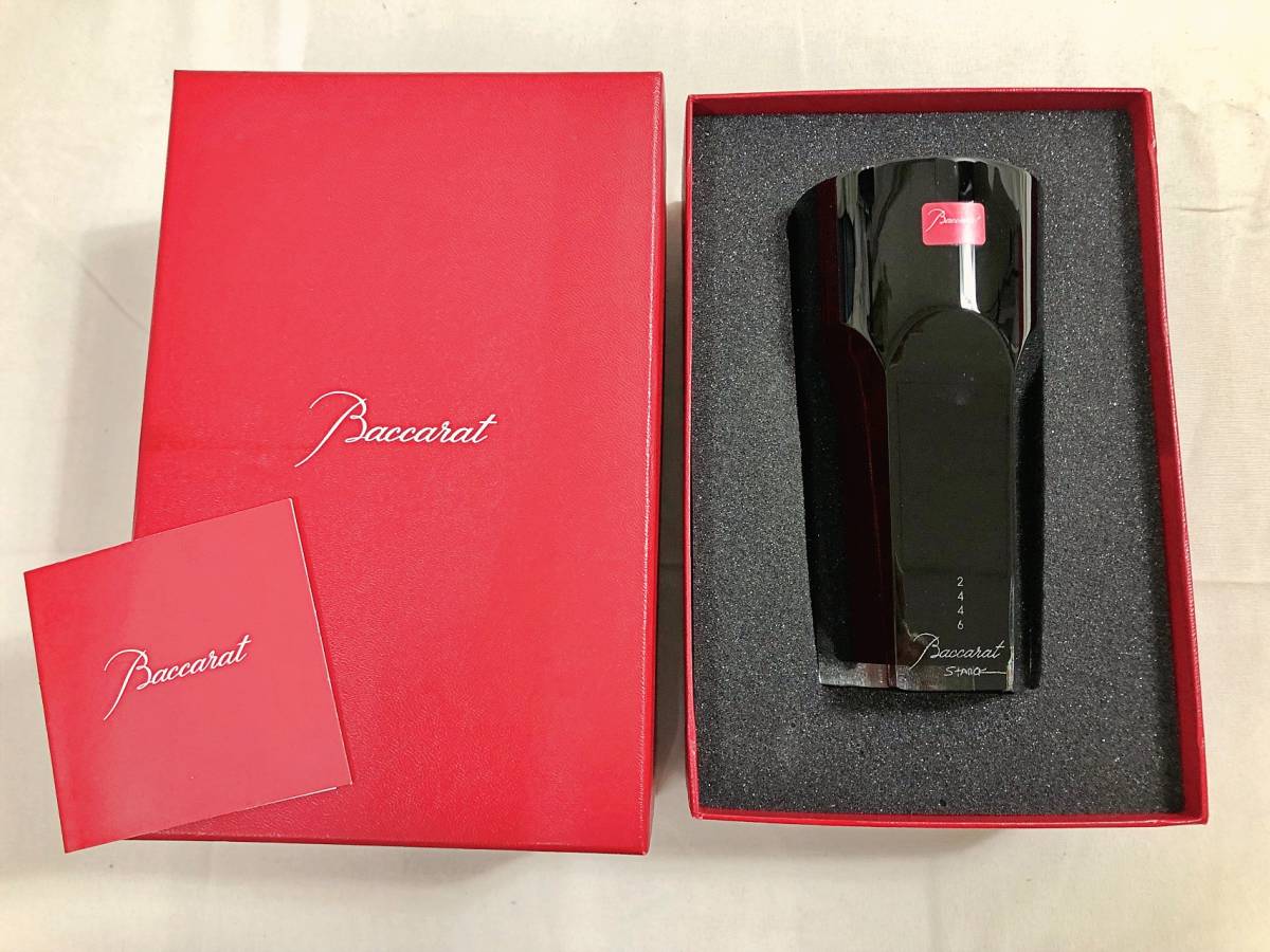 Baccarat - Baccarat バカラ　ダークサイド　ブラック・エンジェル　タンブラー Baccarat - バカラ アルクール ダークサイド ブラックエンジェル